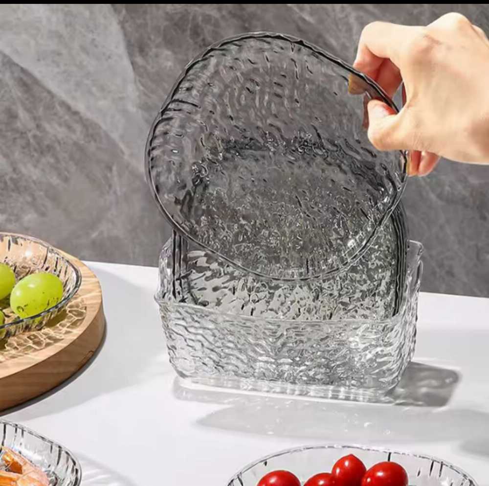 Premium Quality 8pcs Cloud Texture Plate Set 